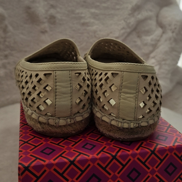 Tory Burch espadrills. Used. Size 7.5 - Picture 3 of 4
